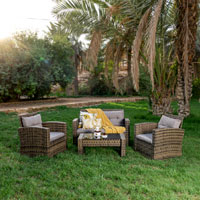 4 Piece Wicker Patio Set | Nice 4 Piece Wicker Patio Set | Nice