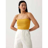 Hermione Padded Knot Back Top - Lovebonito
