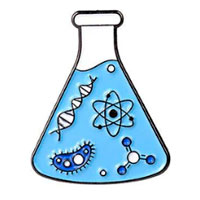 Science Enamel Pins : Geeksoutfit