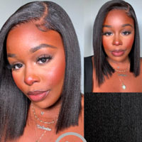Byebye Knots Bob Wig Yaki Straight Put : Nadula.com Byebye Knots Bob Wig Yaki Straight Put : Nadula.com