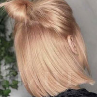 laiyi Golden Rose Short Bob Wigs - Klaiyi Hair