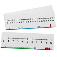 Number Lines, Set Of 10 | Didax