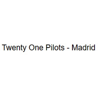 Twenty One Pilots Madrid Event Ticket - Monoticket.com Twenty One Pilots Madrid Event Ticket - Monoticket.com