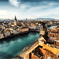 Zurich (Switzerland) From New York Trip : Condor